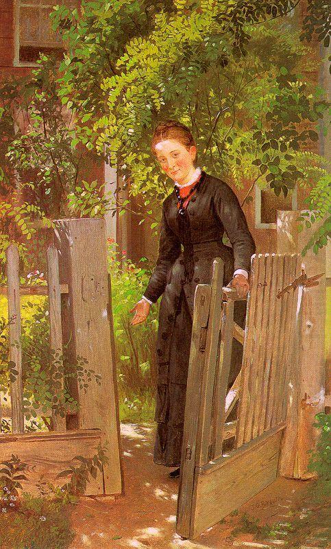 Walk In, John George Brown